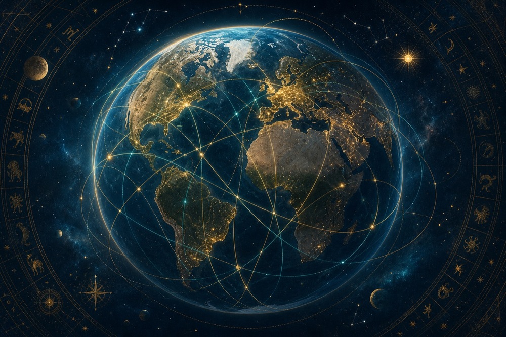 Astrocartografia: cos'è e come usarla per scegliere dove vivere